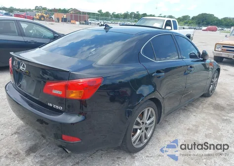 2008 Lexus Is 250 from USA, damaged, VIN JTHBK262X85071954